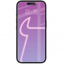 Set 2 folii sticla securizata Bizon Glass Mule compatibile cu iPhone 16 Plus, Transparent