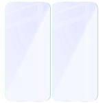 Set 2 folii sticla securizata Bizon Glass Mule compatibile cu iPhone 16 Plus, Transparent 5 - lerato.ro