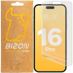 Set 2 folii protectie Bizon Hydrogel Sun compatibile cu iPhone 16 Pro, Transparent 4 - lerato.ro