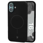 Carcasa Bizon Soft cu MagSafe compatibila cu iPhone 16 Plus, Negru 3 - lerato.ro