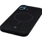Carcasa Bizon Soft cu MagSafe compatibila cu iPhone 16 Plus, Negru 4 - lerato.ro