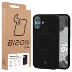 Carcasa Bizon Soft cu MagSafe compatibila cu iPhone 16 Plus, Negru 9 - lerato.ro