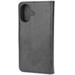 Husa flip cover Bizon Pocket compatibila cu iPhone 16, Negru 5 - lerato.ro