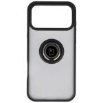 Carcasa Bizon Hybrid Ring compatibila cu iPhone 17 Pro Max, Negru 2 - lerato.ro