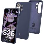 Carcasa Bizon Soft compatibila cu Samsung Galaxy S26 Ultra, Dark Blue 3 - lerato.ro