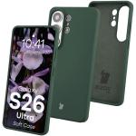 Carcasa Bizon Soft compatibila cu Samsung Galaxy S26 Ultra, Dark Green 3 - lerato.ro