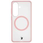 Kit protectie 2 in 1 BizonMobile, Carcasa Bizon MatteO si Folie sticla securizata Bizon Glass Edge, compatibil cu Samsung Galaxy S26, Roz 3 - lerato.ro
