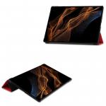 Husa Bizon Tab Croc compatibila cu Samsung Galaxy Tab S10 Ultra / S9 Ultra, 14.6 inch, Rosu 3 - lerato.ro