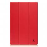 Husa Bizon Tab Croc compatibila cu Samsung Galaxy Tab S10 Ultra / S9 Ultra, 14.6 inch, Rosu 2 - lerato.ro