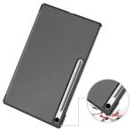 Husa Bizon Tab Croc compatibila cu Samsung Galaxy Tab S10 FE Plus, 13.1 inch, Gri 4 - lerato.ro
