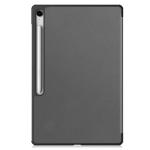 Husa Bizon Tab Croc compatibila cu Samsung Galaxy Tab S10 FE Plus, 13.1 inch, Gri 5 - lerato.ro
