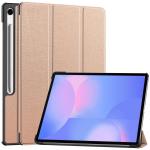 Husa Bizon Tab Croc compatibila cu Samsung Galaxy Tab S10 FE Plus, 13.1 inch, Rose Gold 6 - lerato.ro