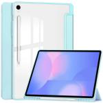 Husa Bizon Tab Clear Matt compatibila cu Samsung Galaxy Tab S10 FE Plus, 13.1 inch, Albastru 5 - lerato.ro