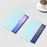 Husa Bizon Tab Clear Matt compatibila cu Samsung Galaxy Tab S10 FE Plus, 13.1 inch, Albastru 6 - lerato.ro