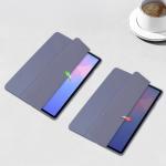 Husa Bizon Tab Clear Matt compatibila cu Samsung Galaxy Tab S10 FE Plus, 13.1 inch, Mov 6 - lerato.ro