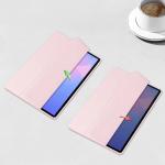 Husa Bizon Tab Clear Matt compatibila cu Samsung Galaxy Tab S10 FE Plus, 13.1 inch, Roz 6 - lerato.ro
