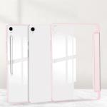 Husa Bizon Tab Clear Matt compatibila cu Samsung Galaxy Tab S10 FE Plus, 13.1 inch, Roz 8 - lerato.ro