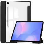 Husa Bizon Tab Clear Matt compatibila cu Samsung Galaxy Tab S10 FE Plus, 13.1 inch, Negru 5 - lerato.ro