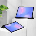 Husa Bizon Tab Clear Matt compatibila cu Samsung Galaxy Tab S10 FE Plus, 13.1 inch, Negru 3 - lerato.ro
