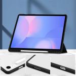 Husa Bizon Tab Clear Matt compatibila cu Samsung Galaxy Tab S10 FE Plus, 13.1 inch, Negru 4 - lerato.ro
