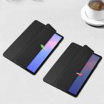 Husa Bizon Tab Clear Matt compatibila cu Samsung Galaxy Tab S10 FE Plus, 13.1 inch, Negru 6 - lerato.ro