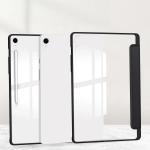Husa Bizon Tab Clear Matt compatibila cu Samsung Galaxy Tab S10 FE Plus, 13.1 inch, Negru 8 - lerato.ro