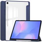 Husa Bizon Tab Clear Matt compatibila cu Samsung Galaxy Tab S10 FE Plus, 13.1 inch, Dark Blue 5 - lerato.ro