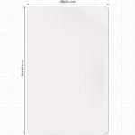 Set 2 folii protectie Bizon Glass Tab Film Sun compatibile cu Samsung Galaxy Tab S10 FE Plus, Transparent 3 - lerato.ro