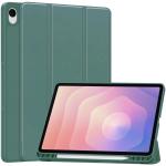 Husa Bizon Tab Lizard compatibila cu Samsung Galaxy Tab S11, 11 inch, Dark Green 8 - lerato.ro