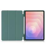 Husa Bizon Tab Lizard compatibila cu Samsung Galaxy Tab S11, 11 inch, Dark Green 9 - lerato.ro