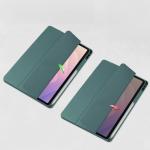 Husa Bizon Tab Clear Matt compatibila cu Samsung Galaxy Tab S11, 11 inch, Dark Green 6 - lerato.ro