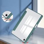 Husa Bizon Tab Clear Matt compatibila cu Samsung Galaxy Tab S11, 11 inch, Dark Green 7 - lerato.ro