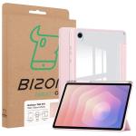 Husa Bizon Tab Clear Matt compatibila cu Samsung Galaxy Tab S11, 11 inch, Roz 9 - lerato.ro