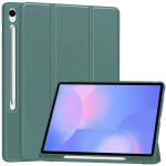 Husa Bizon Tab Lizard compatibila cu Samsung Galaxy Tab S10 FE Plus, 13.1 inch, Dark Green 8 - lerato.ro