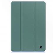 Husa Bizon Tab Lizard compatibila cu Samsung Galaxy Tab S10 FE Plus, 13.1 inch, Dark Green