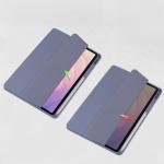 Husa Bizon Tab Clear Matt compatibila cu Samsung Galaxy Tab S11, 11 inch, Mov 6 - lerato.ro