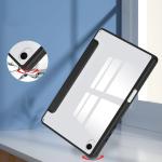 Husa Bizon Tab Clear Matt compatibila cu Samsung Galaxy Tab S11, 11 inch, Negru 7 - lerato.ro