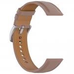 Curea din piele ecologica Bizon Strap Watch Casual compatibila cu Samsung Galaxy Watch FE / 7 / 6 / 6 Classic / 5 / 5 Pro / 4, Roz 5 - lerato.ro