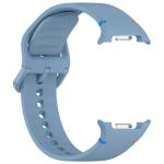 Curea Bizon Strap Watch Silicone G compatibila cu Samsung Galaxy Watch 8 40 / 44 / 46mm, Albastru 6 - lerato.ro
