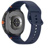 Curea Bizon Strap Watch Silicone G compatibila cu Samsung Galaxy Watch 8 40 / 44 / 46mm, Navy Blue 7 - lerato.ro