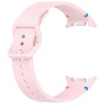 Curea Bizon Strap Watch Silicone G compatibila cu Samsung Galaxy Watch 8 40 / 44 / 46mm, Roz 4 - lerato.ro