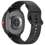Curea Bizon Strap Watch Silicone G compatibila cu Samsung Galaxy Watch 8 40 / 44 / 46mm, Negru 7 - lerato.ro