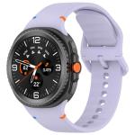 Curea Bizon Strap Watch Silicone G compatibila cu Samsung Galaxy Watch 8 40 / 44 / 46mm, Violet 2 - lerato.ro