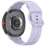 Curea Bizon Strap Watch Silicone G compatibila cu Samsung Galaxy Watch 8 40 / 44 / 46mm, Violet 7 - lerato.ro
