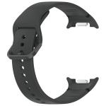 Curea Bizon Strap Watch Silicone G compatibila cu Samsung Galaxy Watch 8 40 / 44 / 46mm, Gri 4 - lerato.ro