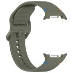 Curea Bizon Strap Watch Silicone G compatibila cu Samsung Galaxy Watch 8 40 / 44 / 46mm, Dark Green 6 - lerato.ro