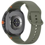 Curea Bizon Strap Watch Silicone G compatibila cu Samsung Galaxy Watch 8 40 / 44 / 46mm, Dark Green 7 - lerato.ro
