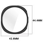 Carcasa cu protectie ecran din sticla securizata BizonMobile Felipe compatibila cu Samsung Galaxy Watch 8 40mm, Negru 3 - lerato.ro