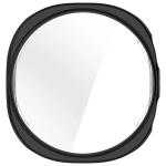Carcasa cu protectie ecran din sticla securizata BizonMobile Felipe compatibila cu Samsung Galaxy Watch 8 40mm, Negru 7 - lerato.ro