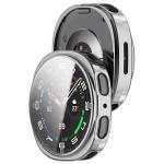 Carcasa cu protectie ecran din sticla securizata BizonMobile Felipe compatibila cu Samsung Galaxy Watch 8 40mm, Silver 8 - lerato.ro